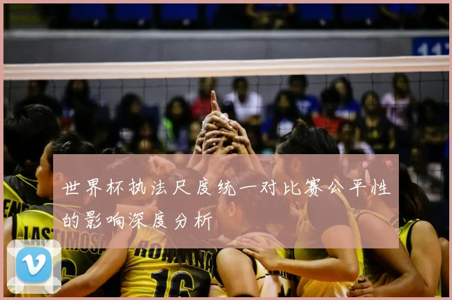 世界杯执法尺度统一对比赛公平性的影响深度分析